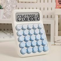 Calculadora Vintage Degradê Fofa Kwaii Datilografia