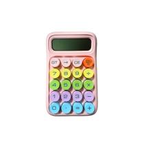 Calculadora Yins Brasil YP8802 10 Dígitos com Teclas Emborrachadas Visor Inclinado Candy Color Calculadora Yins Brasil YP8802 10 Dígitos com Teclas Emborrachadas Visor Inclinado Candy Color
