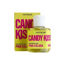 Calda Beijável Pina Colada 35Ml Feitiços Candy Kiss - Feiticos Aromaticos