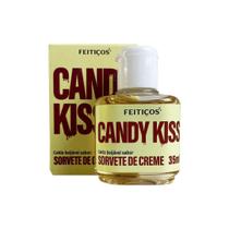 Calda Beijável Sorvete De Creme 35Ml Feitiços Candy Kiss - Feiticos Aromaticos