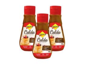 Calda Sabor Caramelo Zero Açúcar Lowçucar 180G - 3 Unidades Calda Sabor Caramelo Zero Açúcar Lowçucar 180G - 3 Unidades