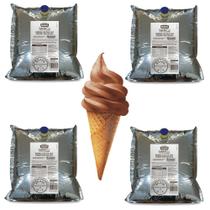 Calda Sorvete Expresso Chocolate 4 Bags 5 Litros Daus