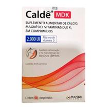 Caldê MDK 2.000ui Com 60 Comprimidos - Marjan Farma