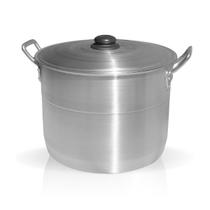 Caldeirão Alumínio Hotel Restaurante Industrial nº 34 Tampa de Alumínio