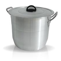Caldeirão Alumínio Panela Hotel Restaurante Industrial 34cm Feijoada Alumínios Portela