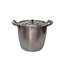 Caldeirão de Alumínio Fundido Nº30 com Tampa - Alumínio Jr