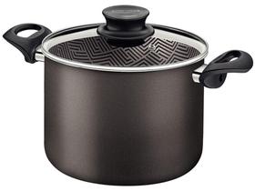 Caldeirão de Alumínio Tramontina Antiaderente Chumbo com Tampa 9,6L 26cm Paris