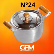 Caldeirão De Feijão Nº 24 Em Alumínio Batido Fundido 5,1 litros Caldeirão De Feijão Nº 24 Em Alumínio Batido Fundido 5,1 litros