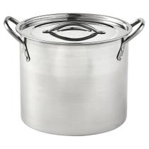 Caldeirão Imusa 20 qt em aço inoxidável com tampa