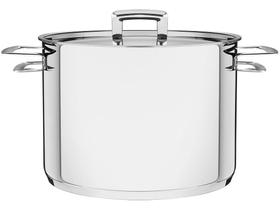 Caldeirão Inox Tramontina 2,2L Fundo Triplo com 16cm 24cm Brava