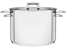 Caldeirão Inox Tramontina 7,7L Fundo Triplo com Tampa 24cm Brava Caldeirão Inox Tramontina 7,7L Fundo Triplo com Tampa 24cm Brava