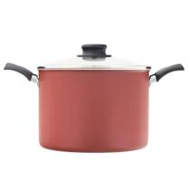 Caldeirão Panela 22 cm 5,5L Pintada Antiaderente Resistente Multiuso Fácil de Limpar Cozimento Seguro Alumínio Cinthya