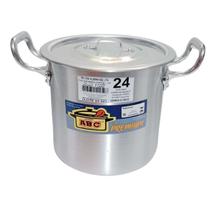 Caldeirão Panela Hotel Industrial Premium Nº 24 5MM - 10,0 L Caldeirão Panela Hotel Industrial Premium Nº 24 5MM - 10,0 L