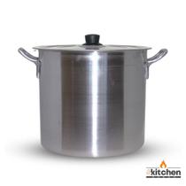 Caldeirão Panela Industrial Aluminio 28x25 Alça Reforçada13L