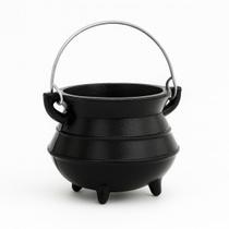 Caldeirão Preto em Alumínio Tripé Alça 220 ml Caldeirão Preto em Alumínio Tripé Alça 220 ml