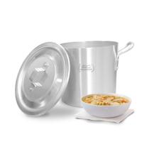 Caldeirão Tampa Alumínio Para Sopa Hotel 10,3L Alumínio Abc Caldeirão Tampa Alumínio Para Sopa Hotel 10,3L Alumínio Abc