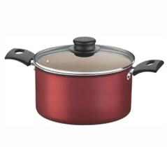 Caldeirão Tampa Vidro 20cm 4,5 Lts Antiaderente Tramontina