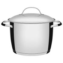 Caldeirão Tramontina Allegra em Aço Inox com Fundo Triplo 20 cm 4,4 L 62655200 Caldeirão Tramontina Allegra em Aço Inox com Fundo Triplo 20 cm 4,4 L 62655200