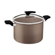 Caldeirão Tramontina Milazzo Alumínio 26cm Com Revestimento Antiaderente Starflon Max Amêndoa