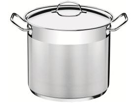 Caldeirão Tramontina Professional em Aço Inox Fundo Triplo com Tampa e Alças 24cm 9,6L Caldeirão Tramontina Professional em Aço Inox Fundo Triplo com Tampa e Alças 24cm 9,6L