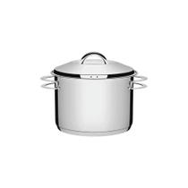 Caldeirão Tramontina Solar Em Aço Inox Fundo Triplo Com Tampa E Alças 20 Cm 4,6 L Tramontina