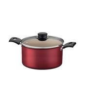 Caldeirão Tramontina Turim Antiaderente Starflon Max Vermelho 20CM