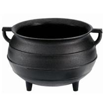 Caldeirão Tripé 34 cm 20 L em Ferro Fundido Panela Mineira