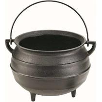 Caldeirão Tripé com Arco em Ferro Fundido - 8,5x10,5 cm 0,5 L
