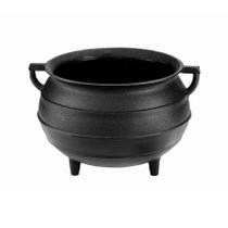 Caldeirão Tripé de Ferro Fundido Panela Mineira 50x43cm 60L