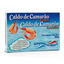 Caldo de Camarão em Cubo Emporio del Mare 80g