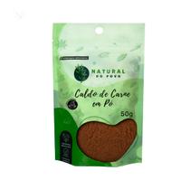 Caldo de Carne em Pó Gourmet Sabor De Alta Qualidade Pouch 50g Caldo de Carne em Pó Gourmet Sabor De Alta Qualidade Pouch 50g