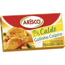 Caldo de Galinha Caipira 57g - 10 unidades - Arisco Caldo de Galinha Caipira 57g - 10 unidades - Arisco
