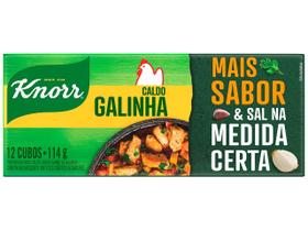 Caldo de Galinha Knorr 12 unidades 114g Caldo de Galinha Knorr 12 unidades 114g