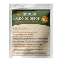 Caldo De Ossos Bovino Hiper Concentrado E Vinagre De Maçã 10g Cães - Natuka