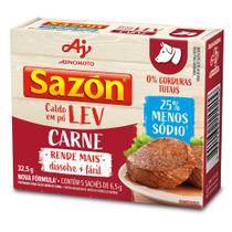 Caldo Em Pó Sazón Lev Sabor Carne 32,5G Caldo Em Pó Sazón Lev Sabor Carne 32,5G