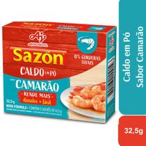 Caldo em pó SAZÓN Sabor Camarão 32,5g