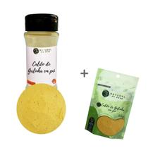 Caldo Galinha Em Pó Kit Premium Pote Com Dosador + Refil 80G