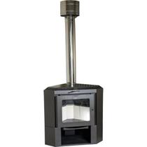 Calefator a Lenha de Dupla Combustão Canto Estela Maris