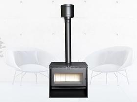 Calefator a Lenha de Dupla Combustão Master Estela Maris