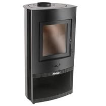 Calefator a Lenha Hidro Calidum Dupla Combustao Preto Calefator a Lenha Hidro Calidum Dupla Combustao Preto
