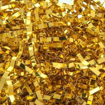 Caleihd de enchimento de papel enrugado cortado para caixa de presente de 500 g de ouro