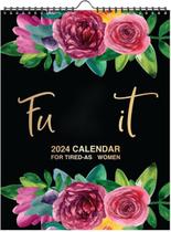 Calendário 2024 de parede e mesa para mulheres cansadas Antaky