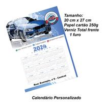 Calendário 2024, parede, personalizado - Diversos Tamanhos - Teodoro impressos