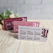Calendário 2026 de Mesa 10 unidades