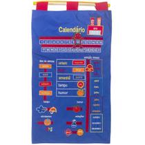 Calendário Bordado Português Antialérgico 72Cm