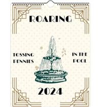 Calendário Calendário de parede Aimery 2024 Roaring Twenties TS Lyrics