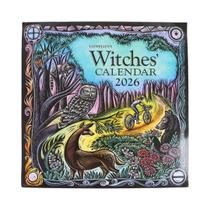 Calendário Das Bruxas 2026: Calendário De Parede Criativo Em Papel Com Arte Personalizada, Almanaque