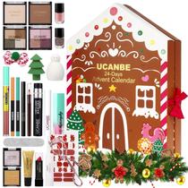 Calendário de advento de maquiagem UCANBE 2024 com 24 dias de maquiagem Calendário de advento de maquiagem UCANBE 2024 com 24 dias de maquiagem