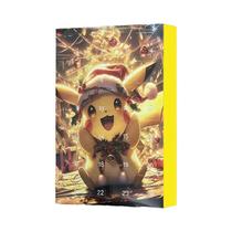 Calendário De Advento De Natal Pokémon 24PCS Figuras De PVC Pikachu Charizard Caixa Surpresa Calendário De Advento De Natal Pokémon 24PCS Figuras De PVC Pikachu Charizard Caixa Surpresa