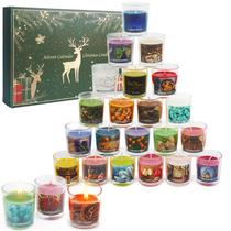 Calendário de Advento JOYINNTERE 24 dias com velas aromáticas Calendário de Advento JOYINNTERE 24 dias com velas aromáticas